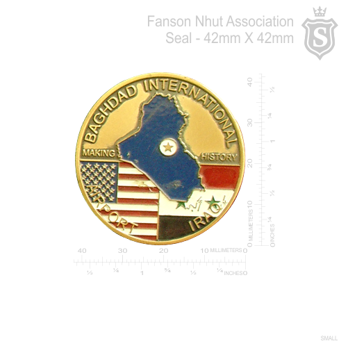 Baghdad International Airport Pin