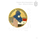 Baghdad International Airport 42mm Pin