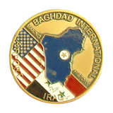 Baghdad International Airport 42mm Pin