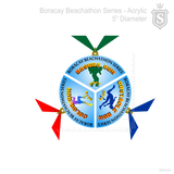 Boracay Beachathon Series Acrylic Medal