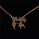 You and I Pendant Gold 25mm