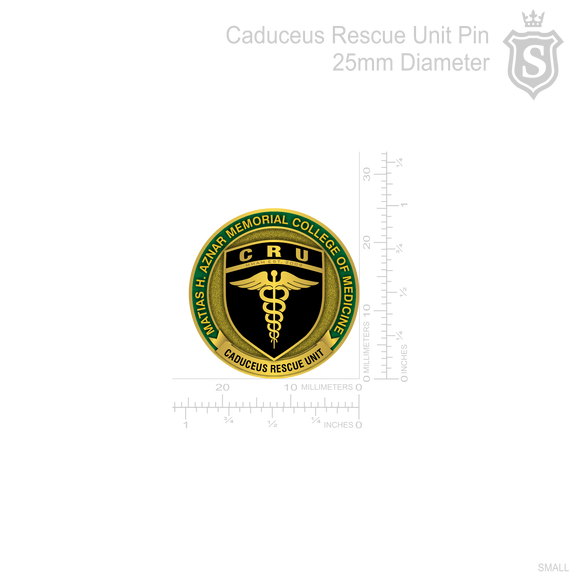 Caduceus Rescue Unit (CRU) Pin