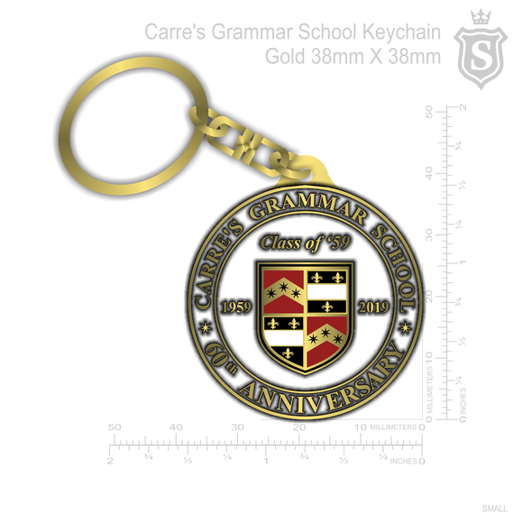 Carre's Grammar School Keychain