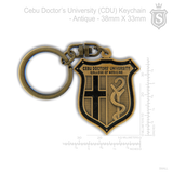 Cebu Doctor's University (CDU) College of Medicine Keychain Antique
