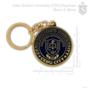 Cebu Doctor's University (CDU) Keychain - Primum Homo Esto