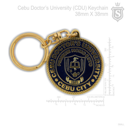Cebu Doctor's University (CDU) Keychain - Primum Homo Esto