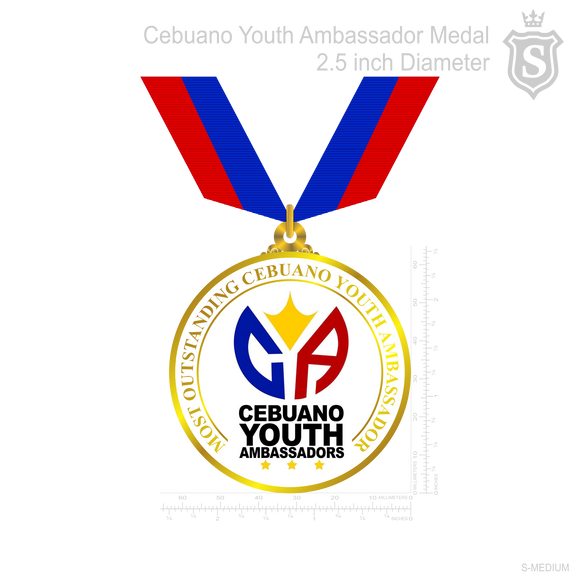 Cebu Youth Ambassador medal