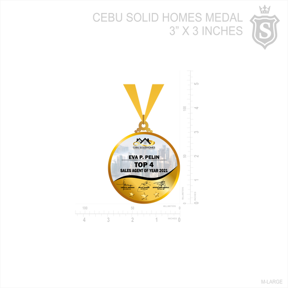 Cebu Solidhomes Medal 3