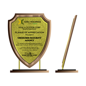 Cherubim Security Agency Plaque