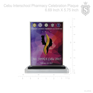 Cebu InterSchool Pharmacy Celebration Plaque 2017