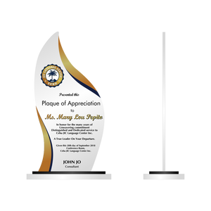 Cebu JIC Plaque of Appreciation