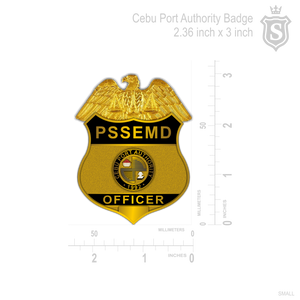 Cebu Port Authority (CPA) Police Badge