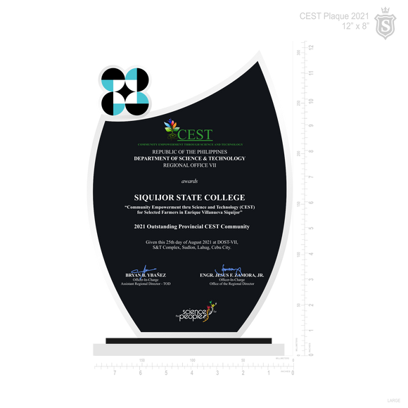 CEST PLAQUE