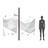 Storefront Window Graphics  - Corporate Polygon Vector Design