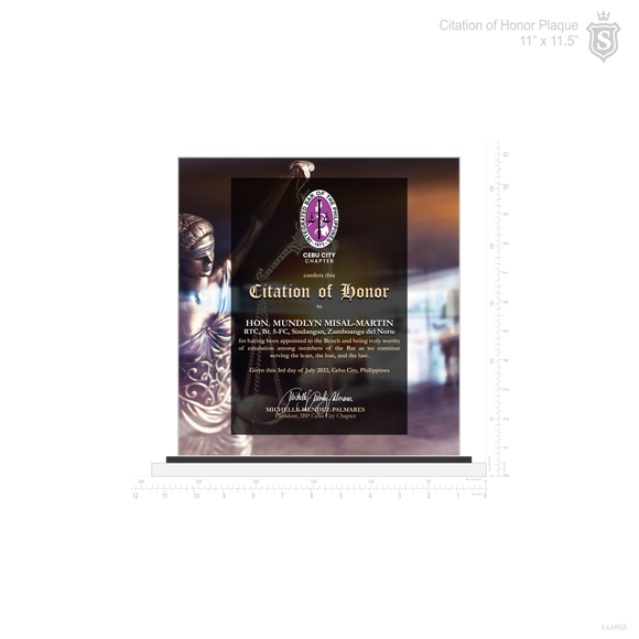 IBP Cebu Chapter Plaque