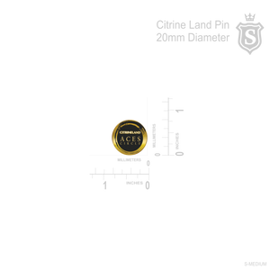 CitrineLand Pin
