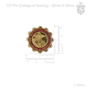 Cebu Institute of Technology (CIT) College of Nursing Pin