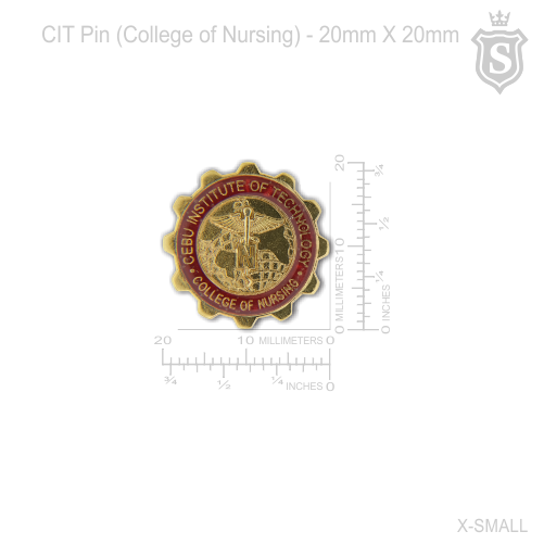 Cebu Institute of Technology (CIT) College of Nursing Pin