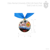 Cebu Normal University (CNU) 4th Swim Fest Medal