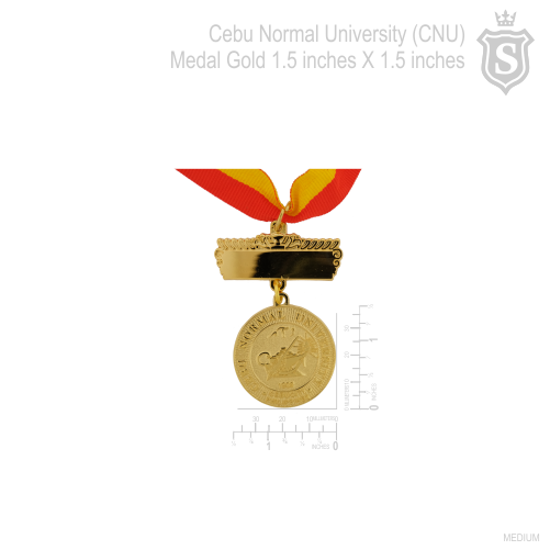 Cebu Normal University (CNU) Medal 1.5 inch