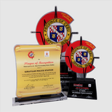 Cebu Provincial Anti-Drug Abuse Commisssion (CPADAC) Plaque of Recognition Large