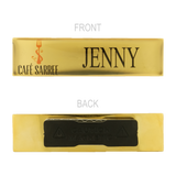 Cafe Saree Brass Nameplate