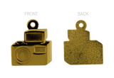 Camera Pendant Gold 20mm