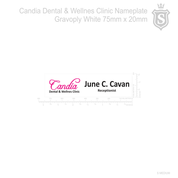 Candia Dental & Wellness Clinic Nameplate