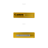 Canon Aluminum Nameplate