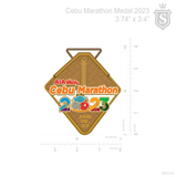 Cebu Marathon Medal 2023