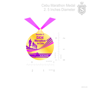 Cebu Marathon Medal