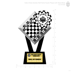 Cebu Chess Society Club Plaque