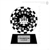 Cebu Chess Society Club Plaque