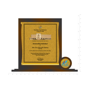 City of Naga Charter Day Plaque