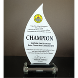 Cebu City Office of the Senior Citizens Affairs (OSCA) Cultural Dance Recognition Plaque 8.67 in
