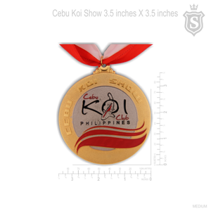 Cebu Koi Show Medal