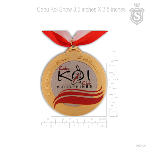Cebu Koi Show Medal