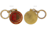 Cebu Liong Tek Fraternity Keychain Gold 38mm