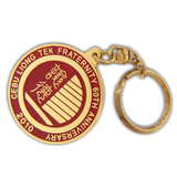 Cebu Liong Tek Fraternity Keychain Gold 38mm