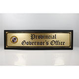 Cebu Provincial Capitol Door Signage 26.5 inch