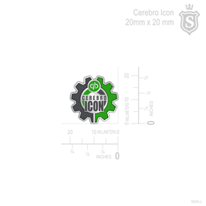 Cerebro Icon Pin
