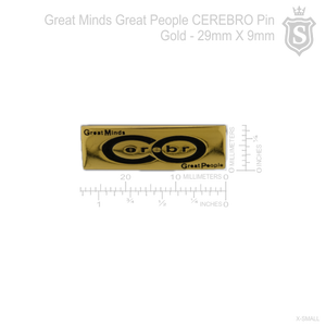 Great Minds Great People Cerebro Pin