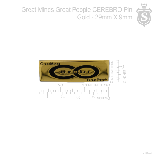 Great Minds Great People Cerebro Pin