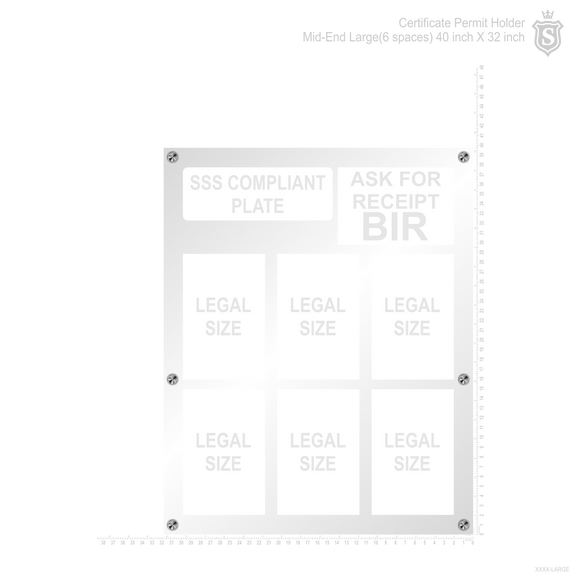 Certificate Permit Holder- Mid-End Design