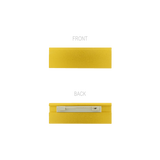 Changeable Aluminum Nameplate CN-S004 Gold 60mm