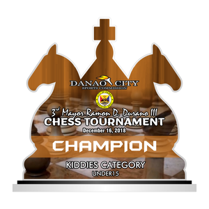 Chess Tournament Acrylic Plaque