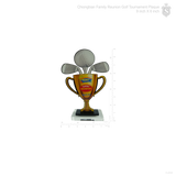 Golf Tournament Cup Plaque 9 inch