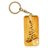 Christmas Tree Design Acrylic Keychain 65mm