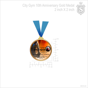 Citi Gym Gold Medal 2 inch