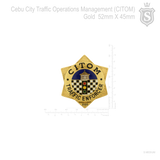 Cebu City Traffic Operations Management (CITOM) Badge